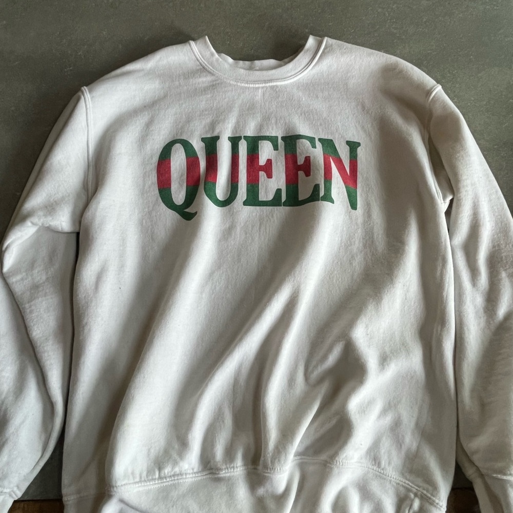 🤍white crew neck🤍